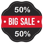 SALE 50 %