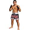 FIGHTERS - Muay Thai Shorts / Schwarz-Weiss / Medium