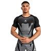 Venum - Rashguard / Attack / Short Sleeve / Schwarz-Grau