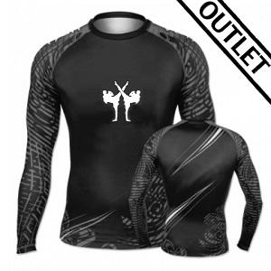 FIGHTERS - Rash Guard / Tribal / Nero / Medium