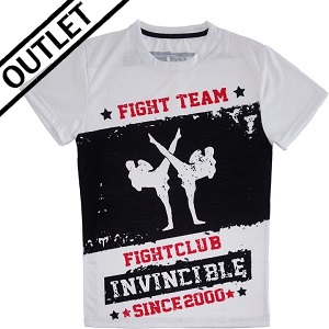 FIGHTERS - T-Shirt / Fight Team Invincible / Weiss / Large