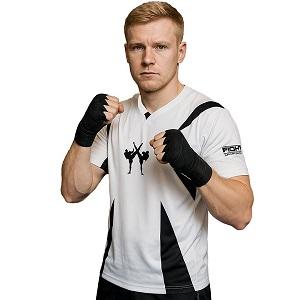 FIGHTERS - Kick-Boxing Shirt / Competition / Weiss / Small