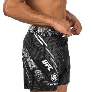 UFC Adrenaline by Venum Authentic Fight Night Men's Fight Short / Short Fit / Black / XL