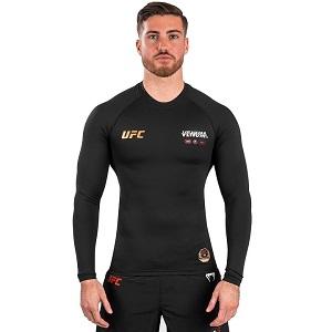 UFC Adrenaline by Venum Fight Week Rashguard / Manica lunga / Nero / Medium